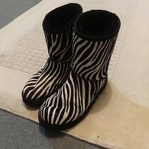 UGG Zebra print boots